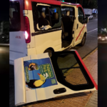 San Bartolomé de Tirajana. Dos usuarios destrozan un taxi tras una noche de fiesta en el Sur de Gran Canaria.